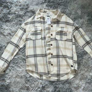 XS Comfy boyfriend fit Holister flannel